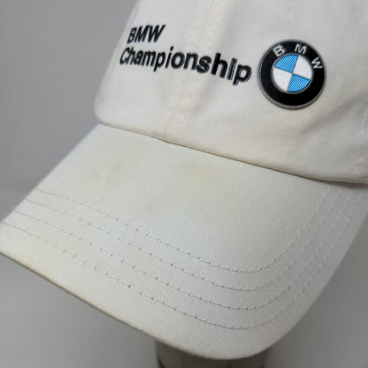 American Needle Men's BMW Championship Strapback Hat White Adjustable