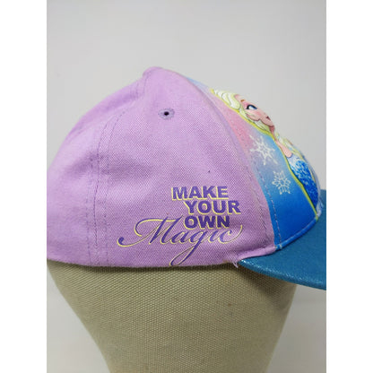 Youth Disney Frozen Anna & Elsa Girls Strapback Hat Make Your Own Magic