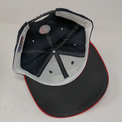 Little League Mens Central Regional Hat Black Red OSFA Snapback Vintage 2001