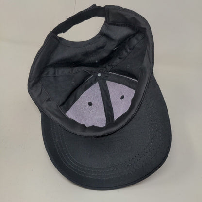 Hobby Lobby Men's Strapback Hat Black Size OSFM Blank Vent Holes