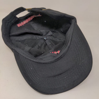 Unbranded Women's Slideback Hat Black Pink Adjustable Embroidered Dos Caminos