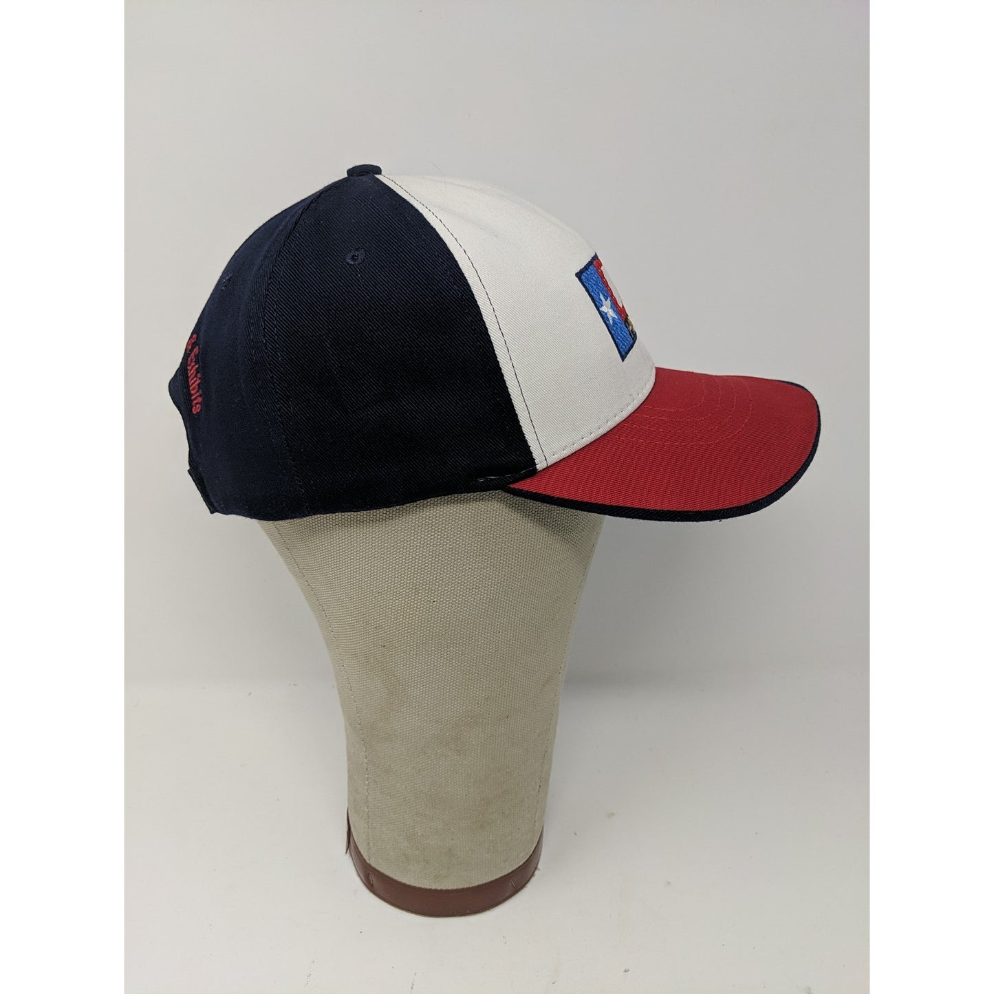 Mens NRA Houston 2005 Meetings and Exhibits Hat Strapback Red White & Blue