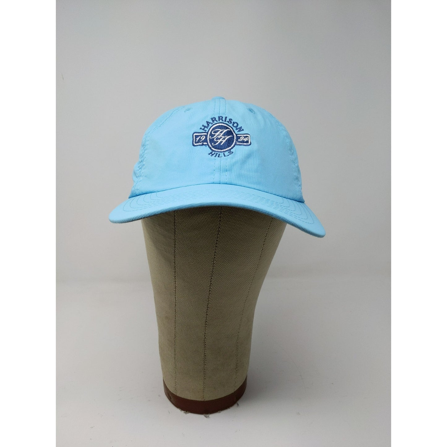Harrison Hills 1924 Golf Club Hat Slideback Cap Embroidered Logo Blue OSFA