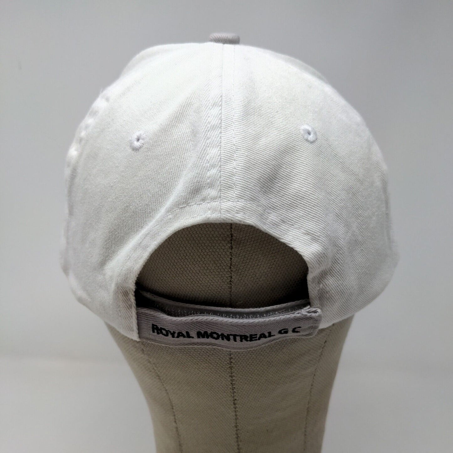 Montreal Royal Golf Club Strapback Hat Gray Adjustable Embroidered Logo