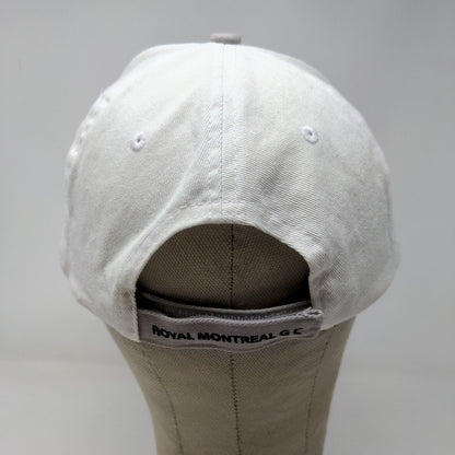 Montreal Royal Golf Club Strapback Hat Gray Adjustable Embroidered Logo