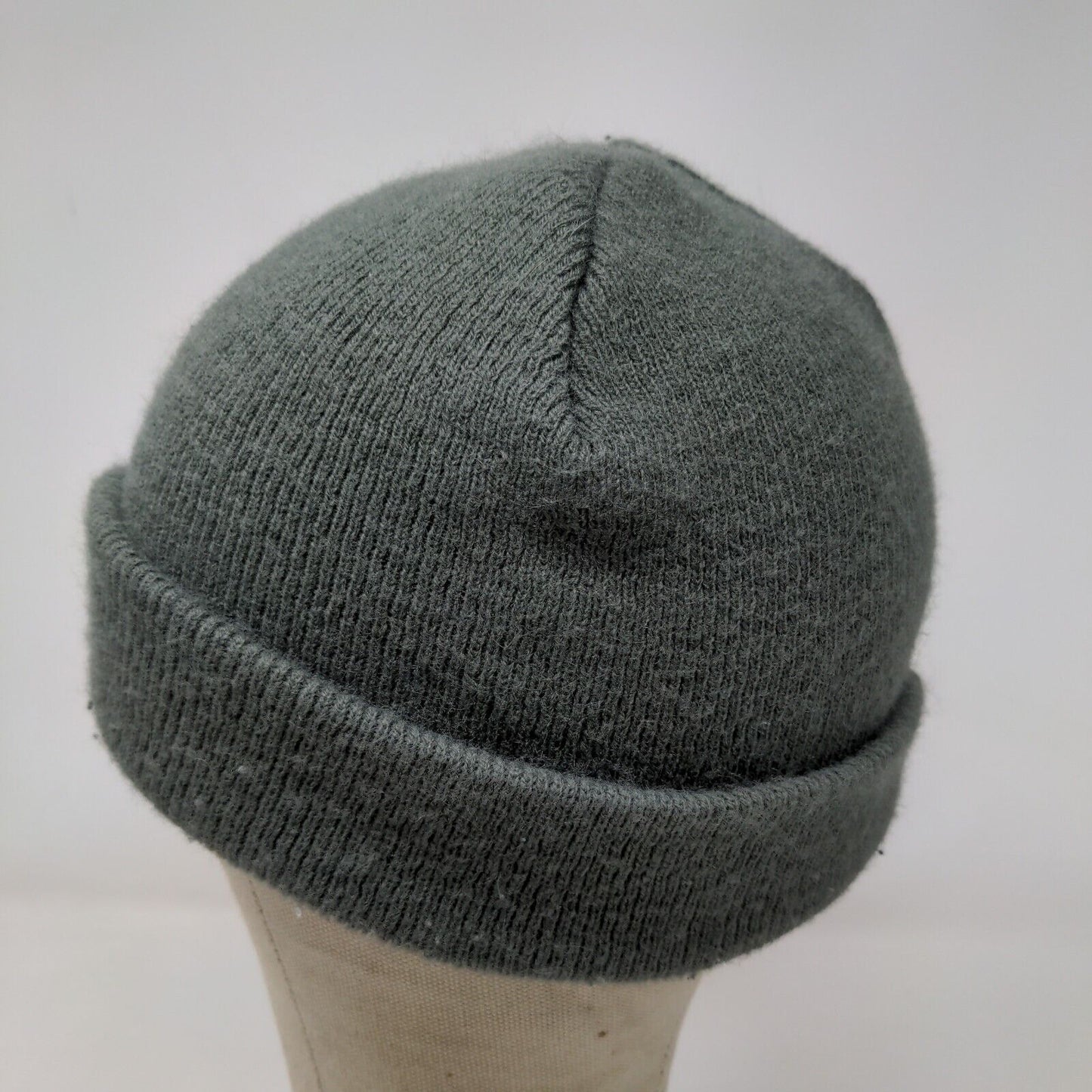 The Flash Boys Knit Beanie Hat Gray Embroidered Logo DC Comics