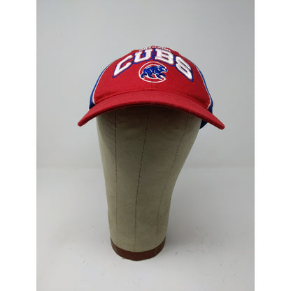 Fan Favorite MLB Chicago Cubs Strapback Hat Embroidered Logo Red & Blue OSFA