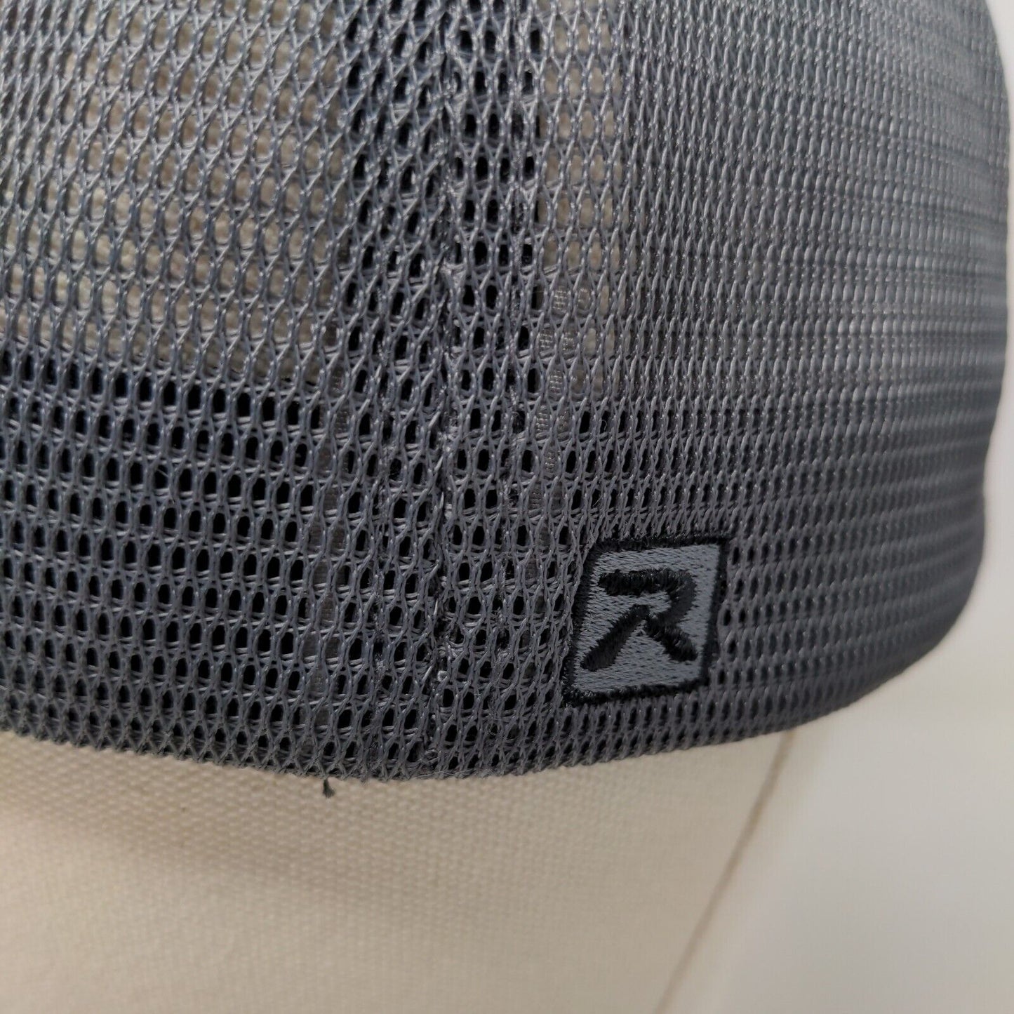 Richardson Men's New England Lawn Irrigation Fitted Mesh Back Hat Black SZ L/XL