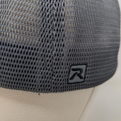 Richardson Men's New England Lawn Irrigation Fitted Mesh Back Hat Black SZ L/XL
