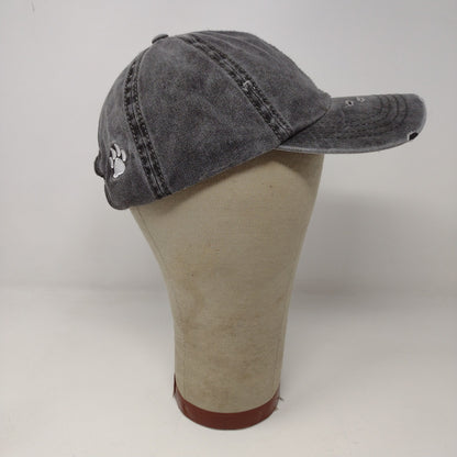 Altered State Dog Mom Slideback Hat Embroidered Paw Gray Distressed