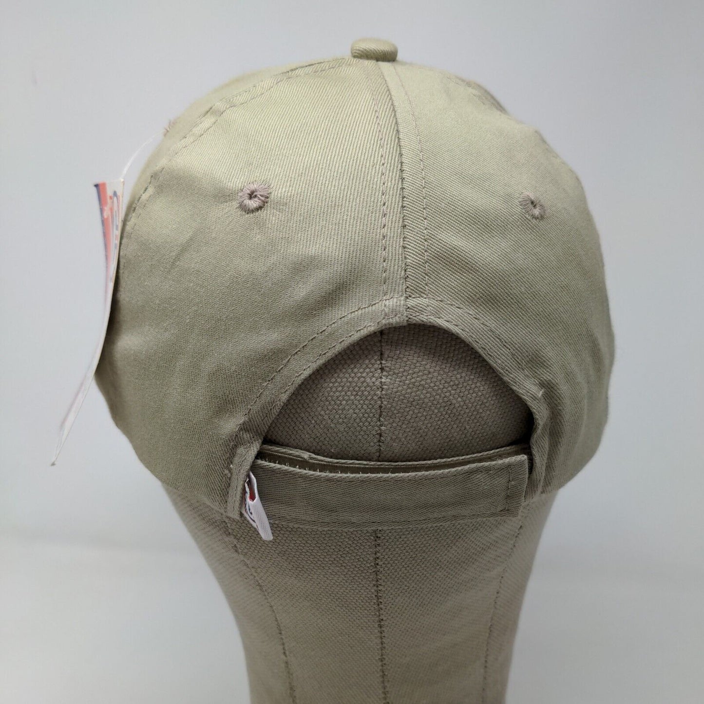 Collegiate USA Men's Strapback Hat United Rentals Tan Embroidered Logo W/Tags