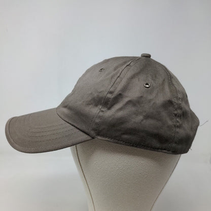 Faded Glory Men's Strapback Hat Gray Brown Black Cap Vent Holes