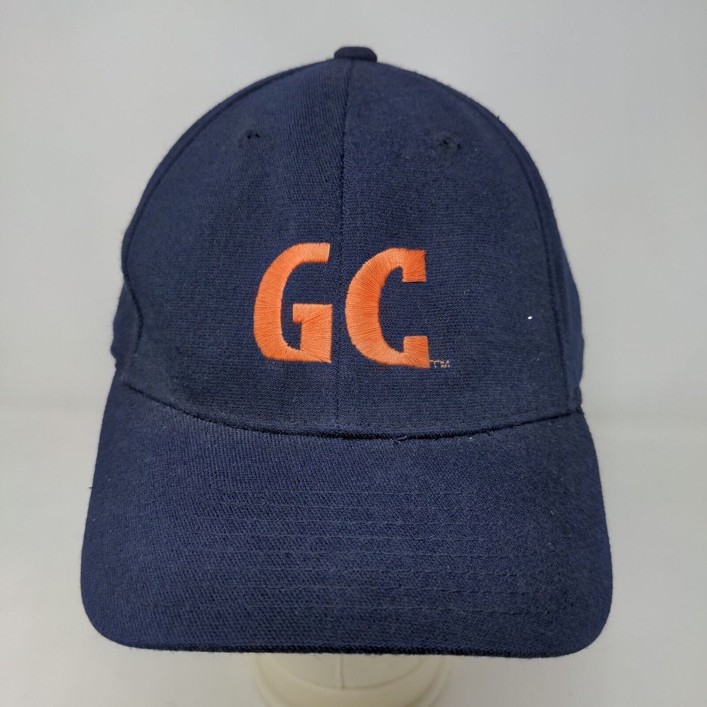 Headmaster Superflex Mens Fitted Hat Blue Embroidered GC Tiger Logo Vintage 2000