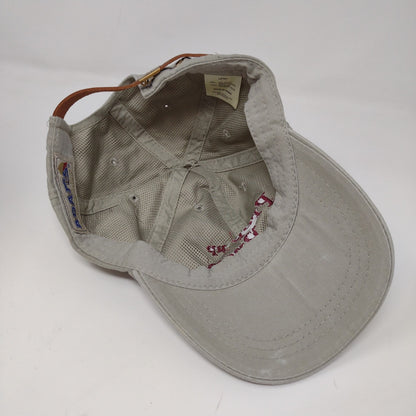 Prop Up the Prop Slideback Hat Gray Embroidered Spell Out Adjustable