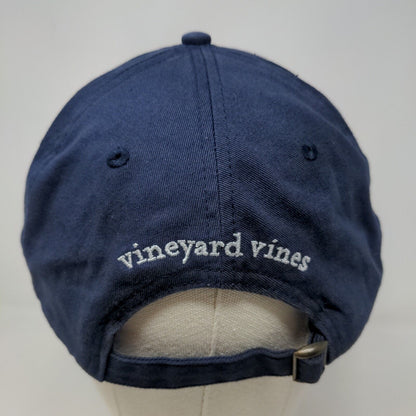 Vineyard Vines Men's Slideback Hat Blue Adjustable Embroidered Patriotic Whale