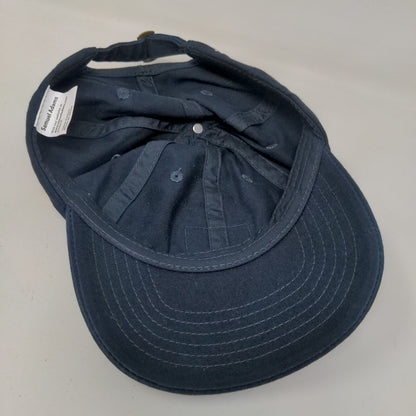 Samuel Adams Men's Slideback Hat Blue Adjustable Embroidered Logo Cotton