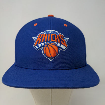 '47 Brand Men's Snapback Hat Blue Adjustable NBA New York Knicks Basketball