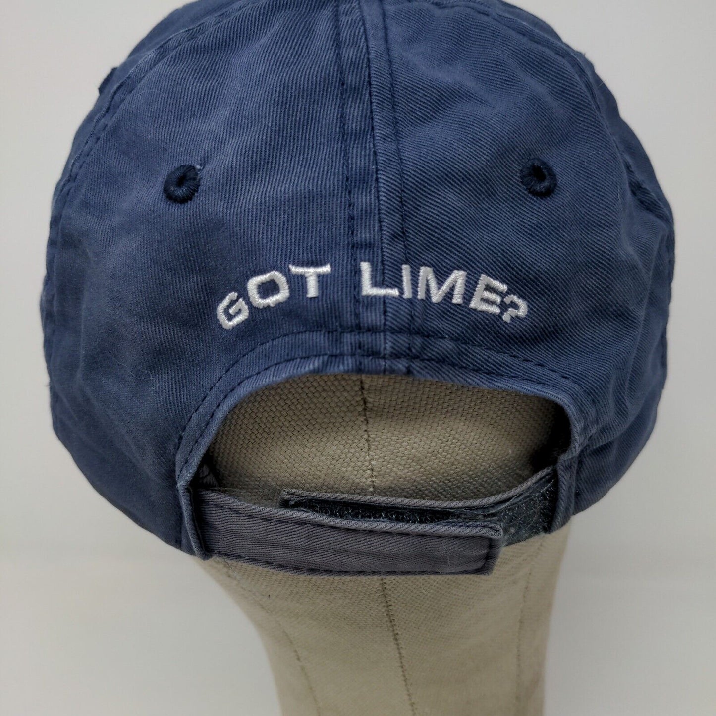 Corona Extra Baseball Cap Hat Got Lime? Embroidered Blue Adjustable Strap Back
