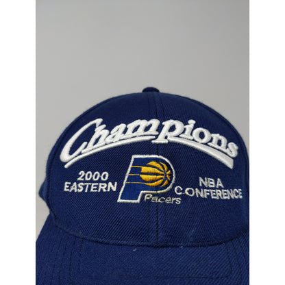 VTG Puma NBA Pacers 2000 Eastern Conference Champions Hat Snapback OSFA Blue