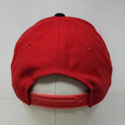 Puma Men's Snapback Hat Red Black OSFA Embroidered Cincinnati Reds Logo