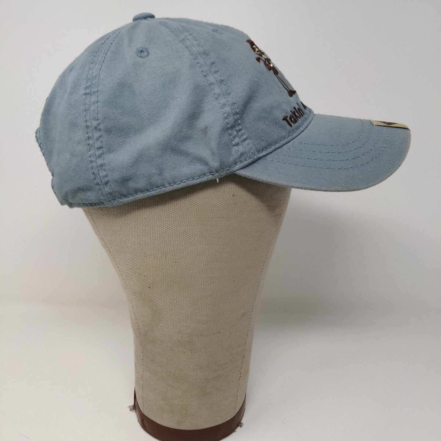 Jeff Foxworthy Livin' It Up Redneck Slideback Hat Blue Adjustable Embroidered