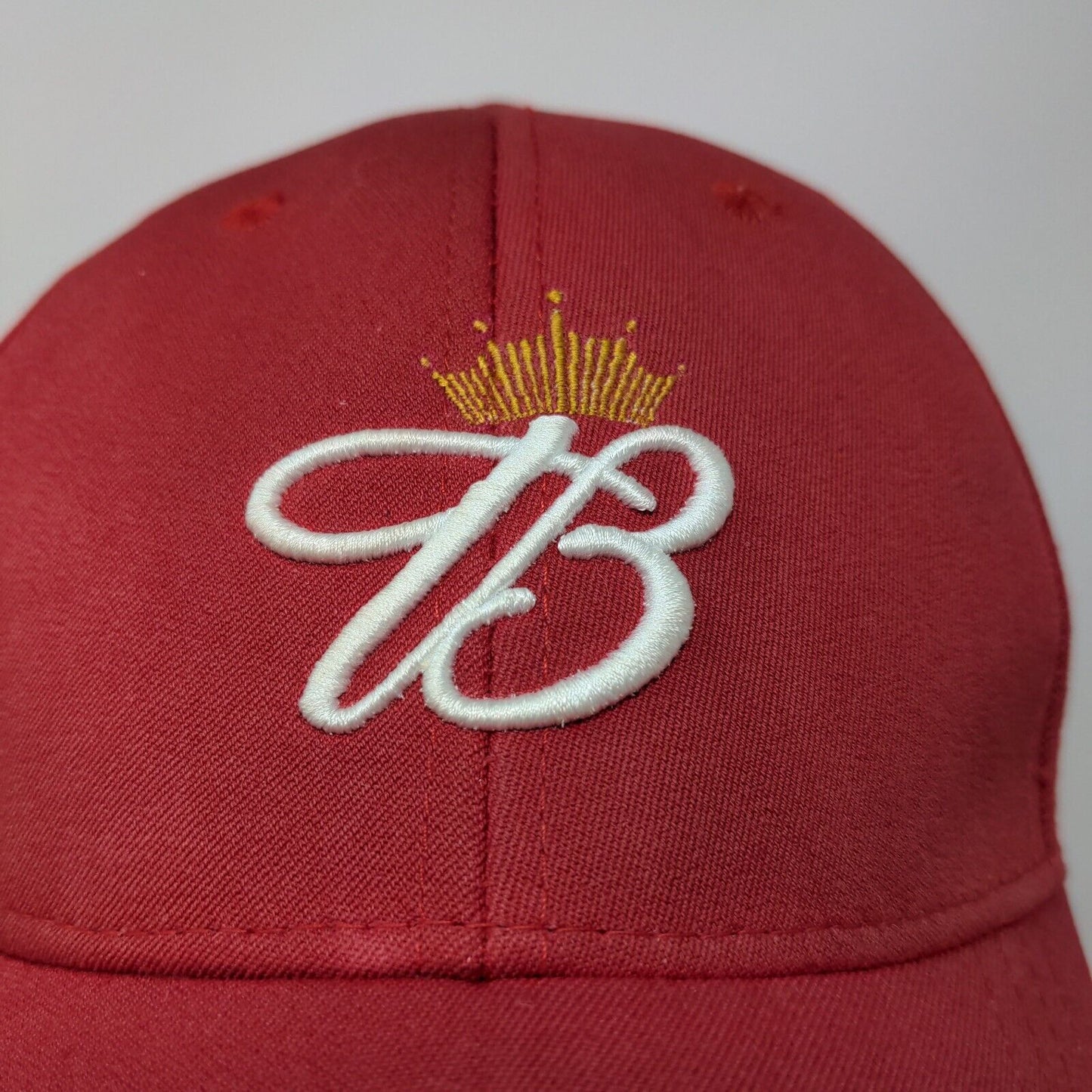 Chase Authentics Mens Budweiser Beer Hat Red OSFM Embroidered Logo