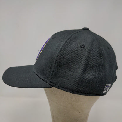 The Game Men's Snapback Hat Black OSFM Embroidered Trojan Acrylic Wool Blend