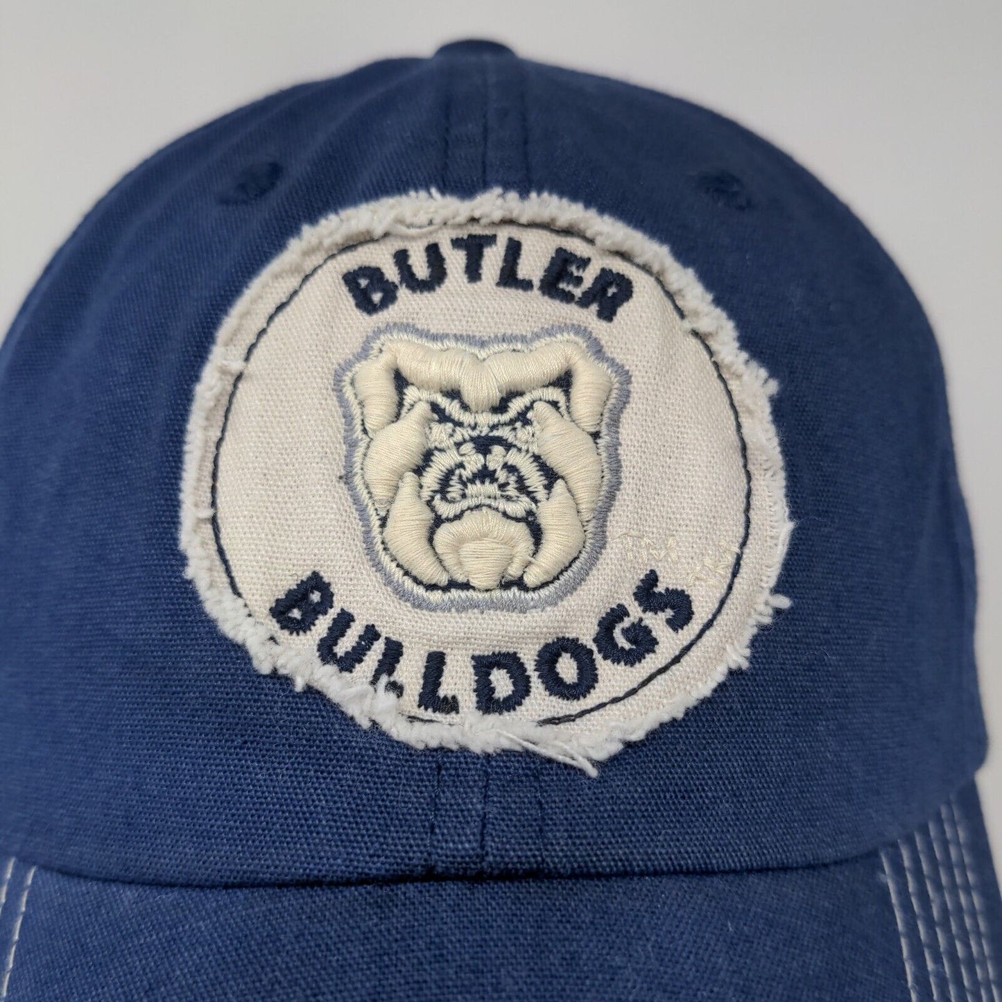 Butler University Bulldogs Adjustable Blue Baseball Cap Hat Embroidered