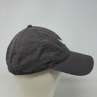 Cap America Men's Slideback Hat Gray Adjustable Embroidered Boston Eagle Logo