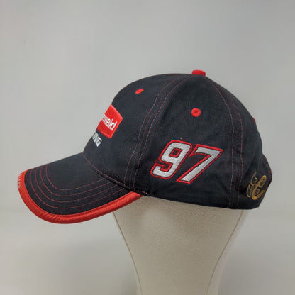 Chase Authentics Men's Strapback Hat Black Kurt Busch Rubbermaid Racing Cap
