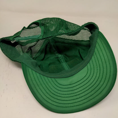 ABF Freight Snapback Mesh Back Hat Green Adjustable Embroidered Logo Vintage USA