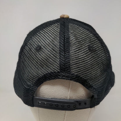 Decky Men's Snapback Mesh Back Camo Hat Green Brown OSFM Blank Cotton Nylon