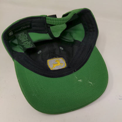 John Deere Toddler Boy's Hat Green Size OS Embroidered Logo 100% Cotton