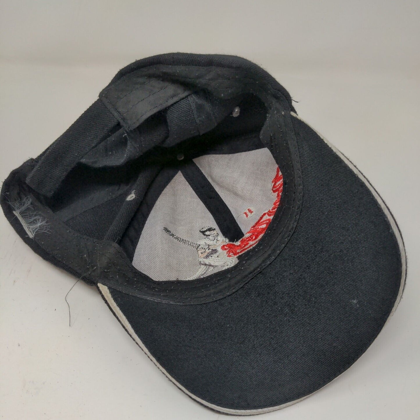New York Strapback Baseball Hat Black Adjustable Embroidered Logo