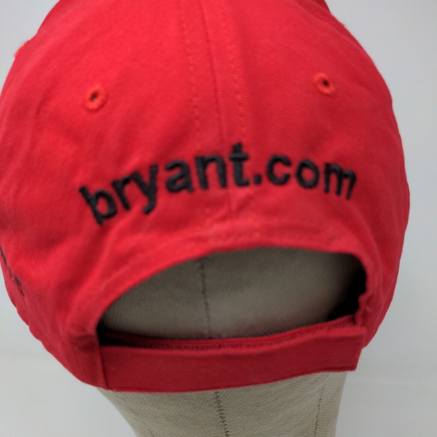 Bryant Racing Mens Indy 500 2018 Strapback Hat Red Adjustable Embroidered Logo