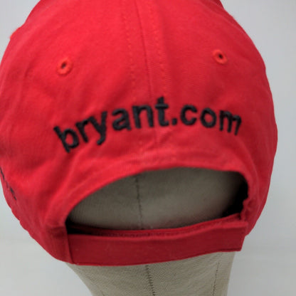 Bryant Racing Mens Indy 500 2018 Strapback Hat Red Adjustable Embroidered Logo