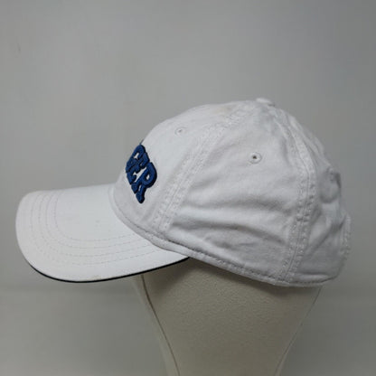 Tommy Hilfiger Men's Slideback Hat White Size OS 100% Cotton Embroidered Logo