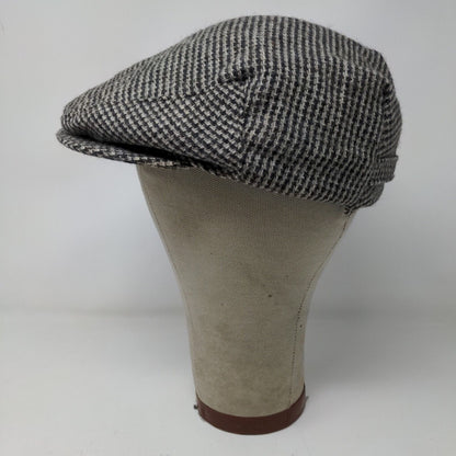 Country Gentleman Cabbie Driver Cap Hat Gray Newsboy Pressboy