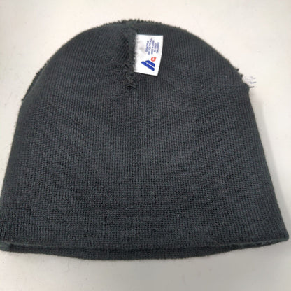 Skjodt Barret Men's Employee Beanie Hat Cap Black OSFA Embroidered Logo
