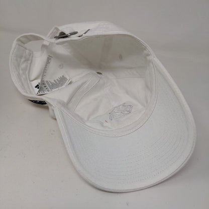 Adidas Men's Slideback Hat White Size OSFM Embroidered Patriotic Unicorn Logo