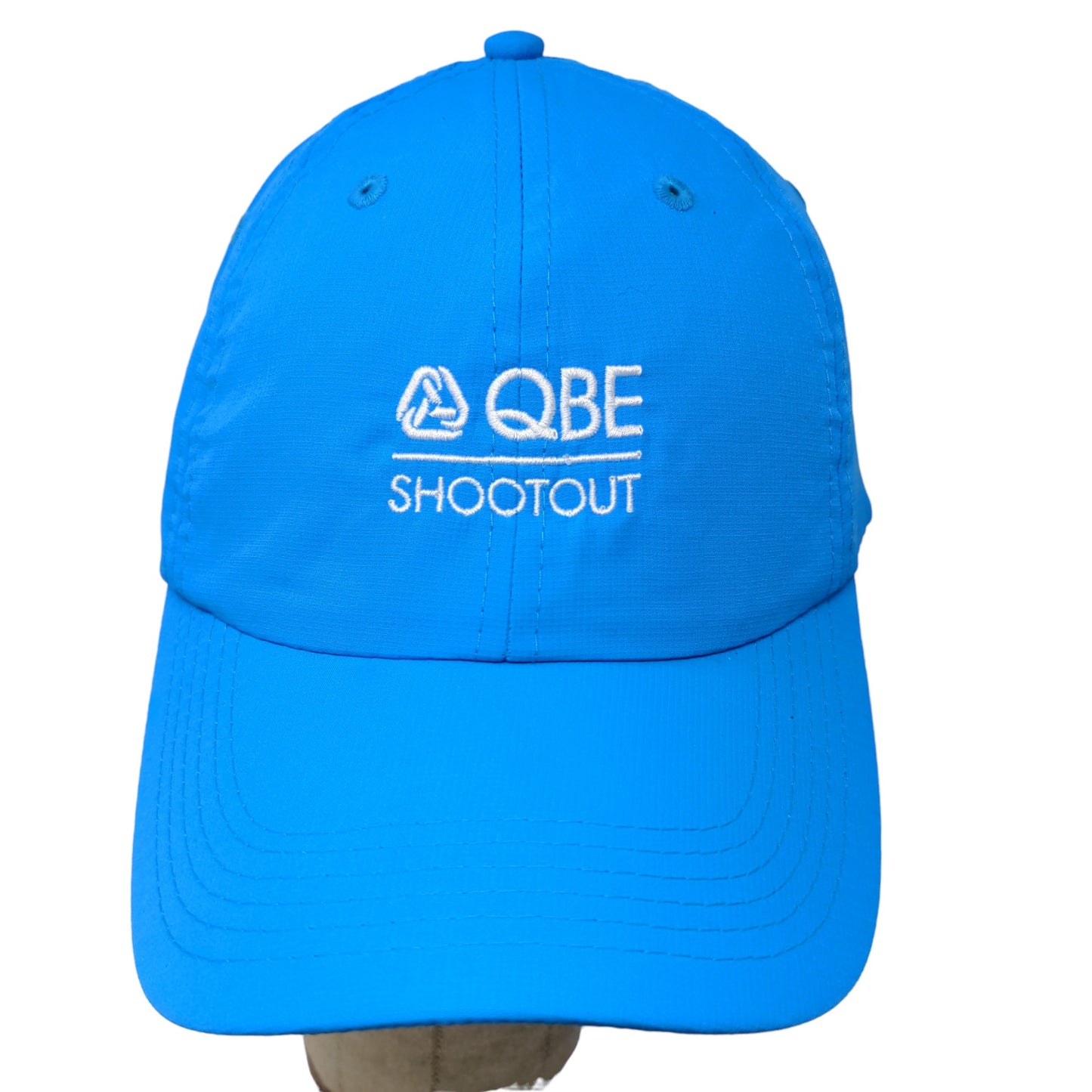 PGA Golf QBE Shootout Slideback Hat Blue OSFA Embroidered Logo