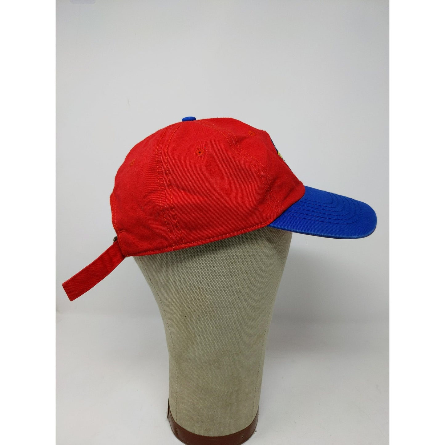 DC Comics Wonder Woman Slideback Hat Red & Blue OSFM Adjustable Embroidered