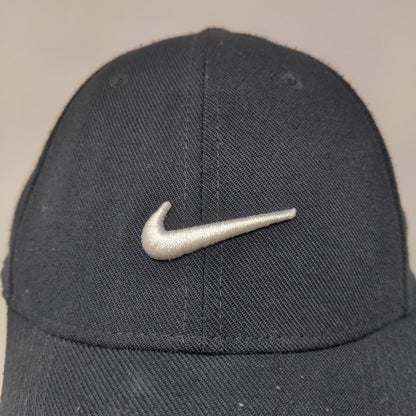 Nike Men's Legacy91 Fitted Hat Black OSFM Embroidered Swoosh Logo