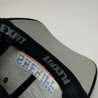 Flexfit 9/11 Memorial Sheriff Hat Patriotic American Flag Black Embroidered
