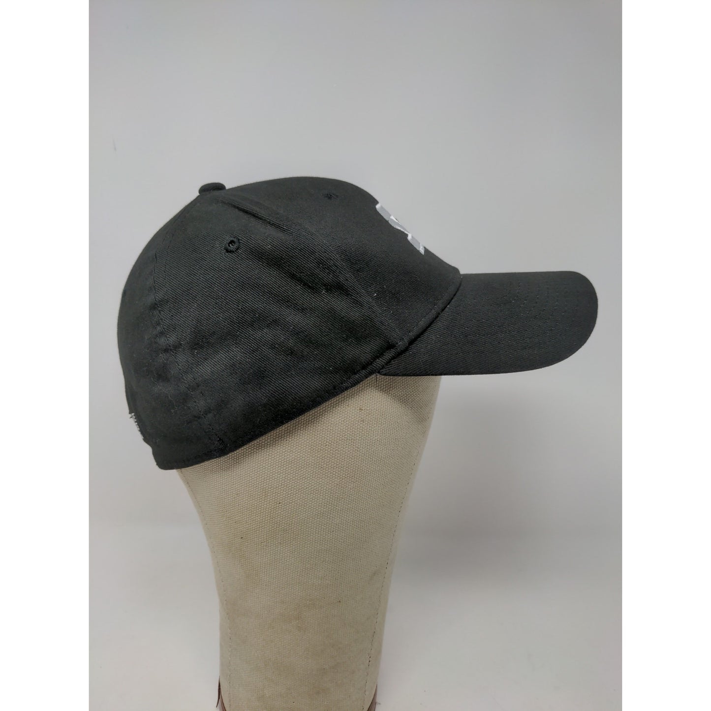 Starter Pro Flex Joe Gibbs Racing Fitted Hat Size M/L Black Embroidered Logo
