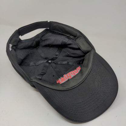 Popular Mechanics Men's Strapback Hat Black Embroidered Logo