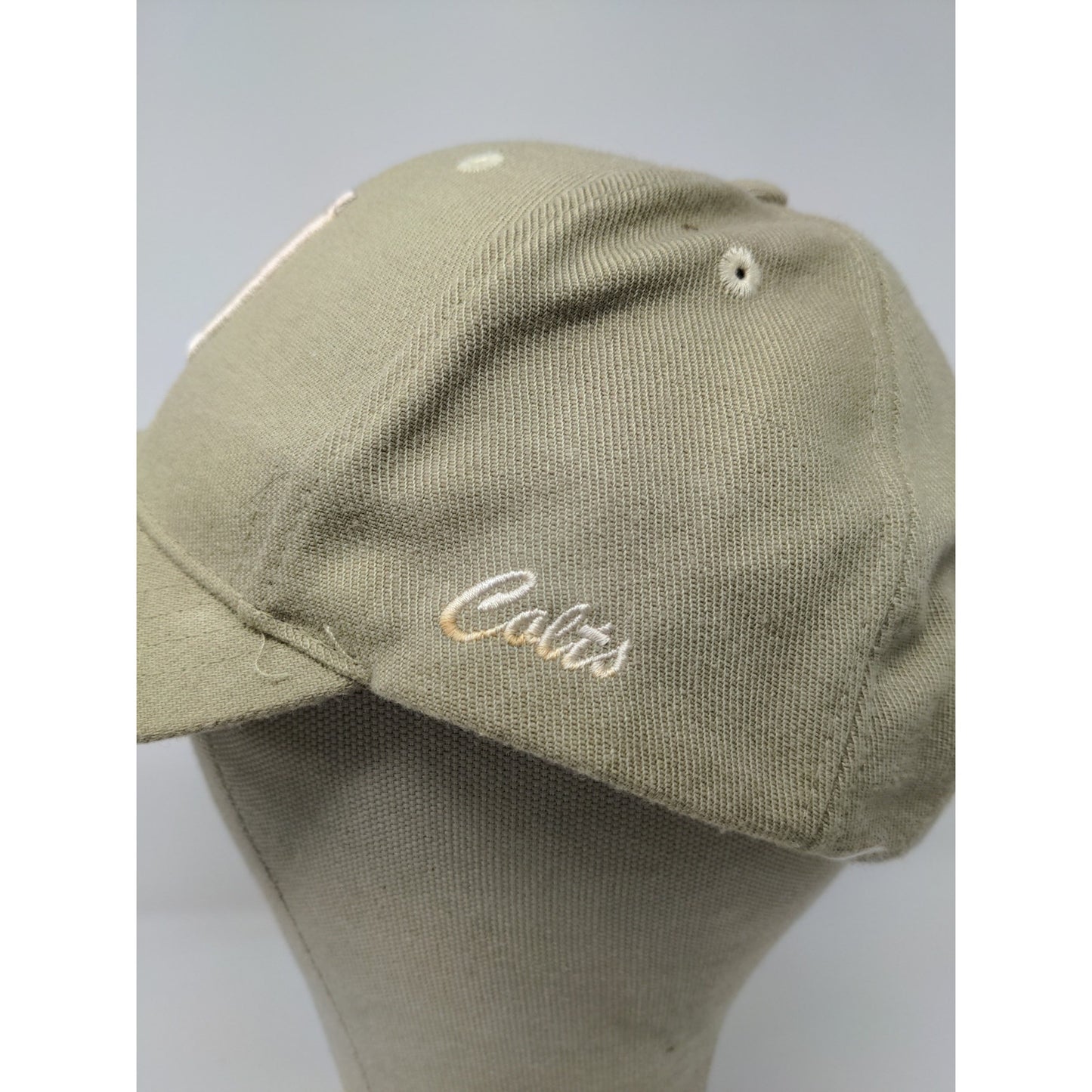 NFL Indianapolis Colts Strapback Hat OSFA Brown Embroidered Horseshoe Logo