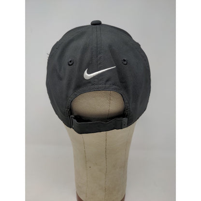 Nike Legacy91 Dri Fit Strapback Hat OSFM Black Embroidered Swoosh