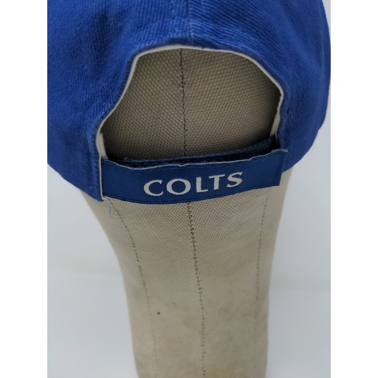 NFL Indianapolis Colts Strapback Hat OSFA Blue Embroidered Horseshoe Logo