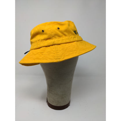 Woodleigh Bucket Hat Yellow Size 58 CM Embroidered Spell Out